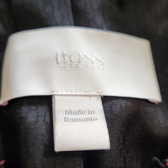 Hugo Boss Red and Black Tailored Blazer - Picture 9 of 15